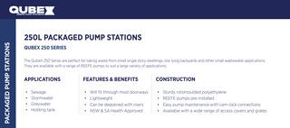 REEFE 250L Sewer Pump Station Package