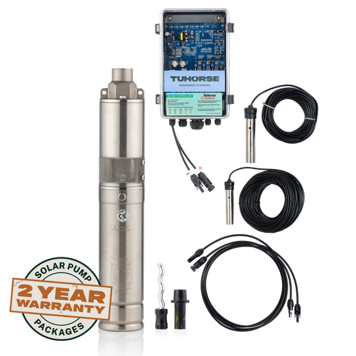 Tuhorse 3S500-40 solar bore pump complete kit