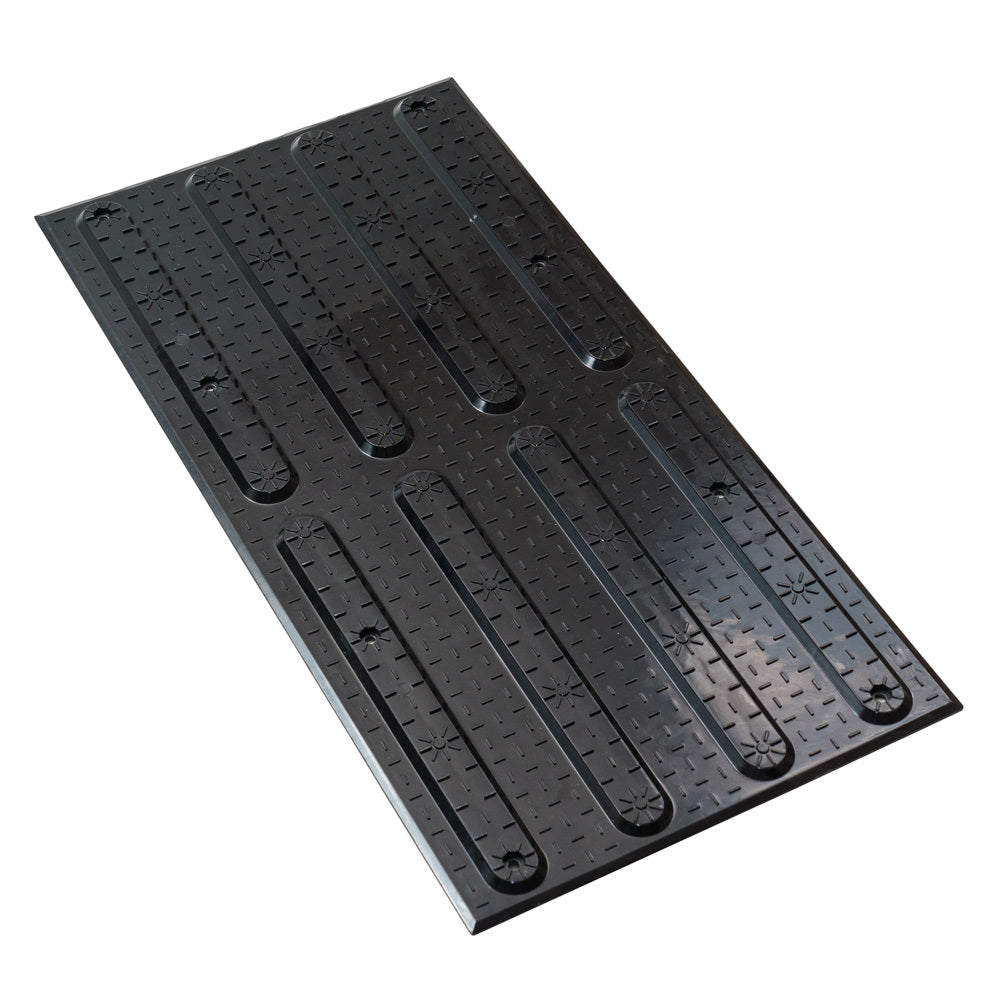 Duratac Eco Directional Tactile Indicator Plate 600 x 300mm with Screws and Plugs