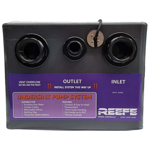 REEFE QUP undersink lifting pump system