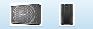 Fairland Aqua X20 and Guardian Lux-V full DC inverter pool heat pumps, two variable speed units in the Waternex range