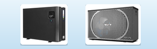 Guardian Platinum and Fairland Aqua X20 inverter pool heat pumps, two of the quietest pool heat pumps sold in Australia
