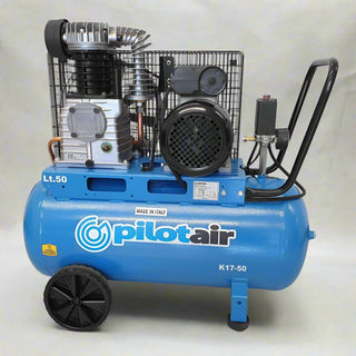 Pilot Air K17-50FR 2.2kW 50L Industrial Air Compressor with Filter Regulator