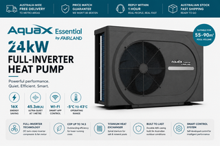 Fairland 24kW Aqua X Wi-Fi Essential Pool Heat Pump Inverter Heater & Cooler