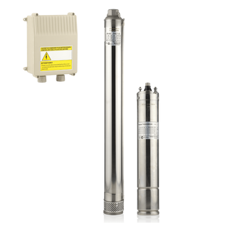 Tuhorse 3" 0.75HP/240V T-22 Submersible Bore Pump Package, package contents