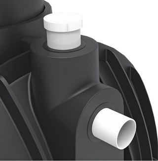 3,100L Septic Tank - Polymaster front pipes