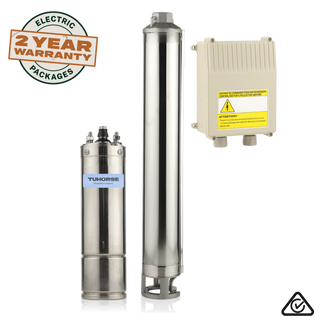 Tuhorse 4" 2HP/240V MA-07 Submersible Bore Pump Package