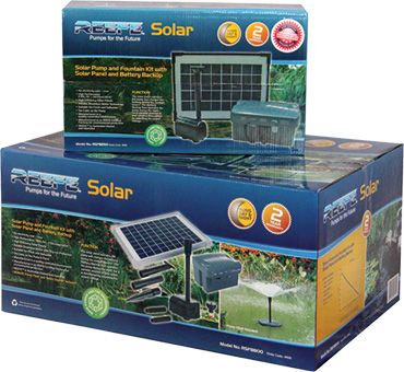 REEFE RSFB800 solar fountain pump kit with battery