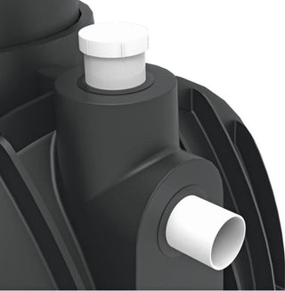 4,550L Septic Tank - Polymaster front pipes
