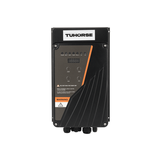 Tuhorse 4H2200/3800-3-EXT solar bore pump package with solar panels and control box