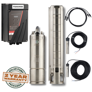 Tuhorse 4S3000C-3 solar bore pump complete kit