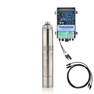 Tuhorse 4S500 4 Inch Solar Bore Pump 500W Pump & Controller, package contents