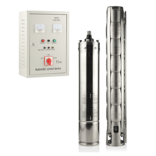 Tuhorse 6" 15HP/415V 6SP60 Submersible Bore Pump Package, package contents