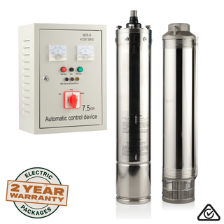 Tuhorse 6" 10HP/415V ES-06 Submersible Bore Pump Package