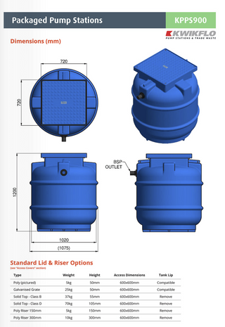 900Lsewerpumpstationdimensions