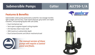 ALC750 Cutter pump features 