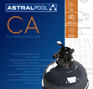 Astral CA280 Media Filter 40mm MPV features