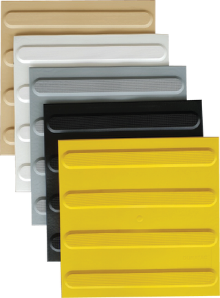 Duratac Directional Tactile Indicator Tile 300 x 300mm Peel and Stick