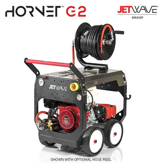 Jetwave Hornet G2 280-15 4060PSI Cold High Pressure Washer Petrol with optional hose reel