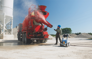 Kranzle Quadro 1000TST washing down truck