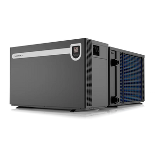 Madimack Elite V4 330 - 33kW Pool Heat Pump front and side
