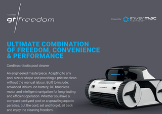 Madimack GT Freedom i80 Cordless Robotic Pool Cleaner features