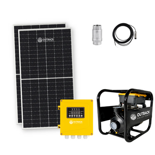 Outback Pathfinder QB60 800W Surface Solar Water Pump Kit 