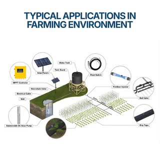 Outback Pioneer 600W AC/DC Full Solar Bore Pump applications