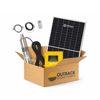 Outback Pioneer 600W AC/DC Full Solar Bore Pump box hero