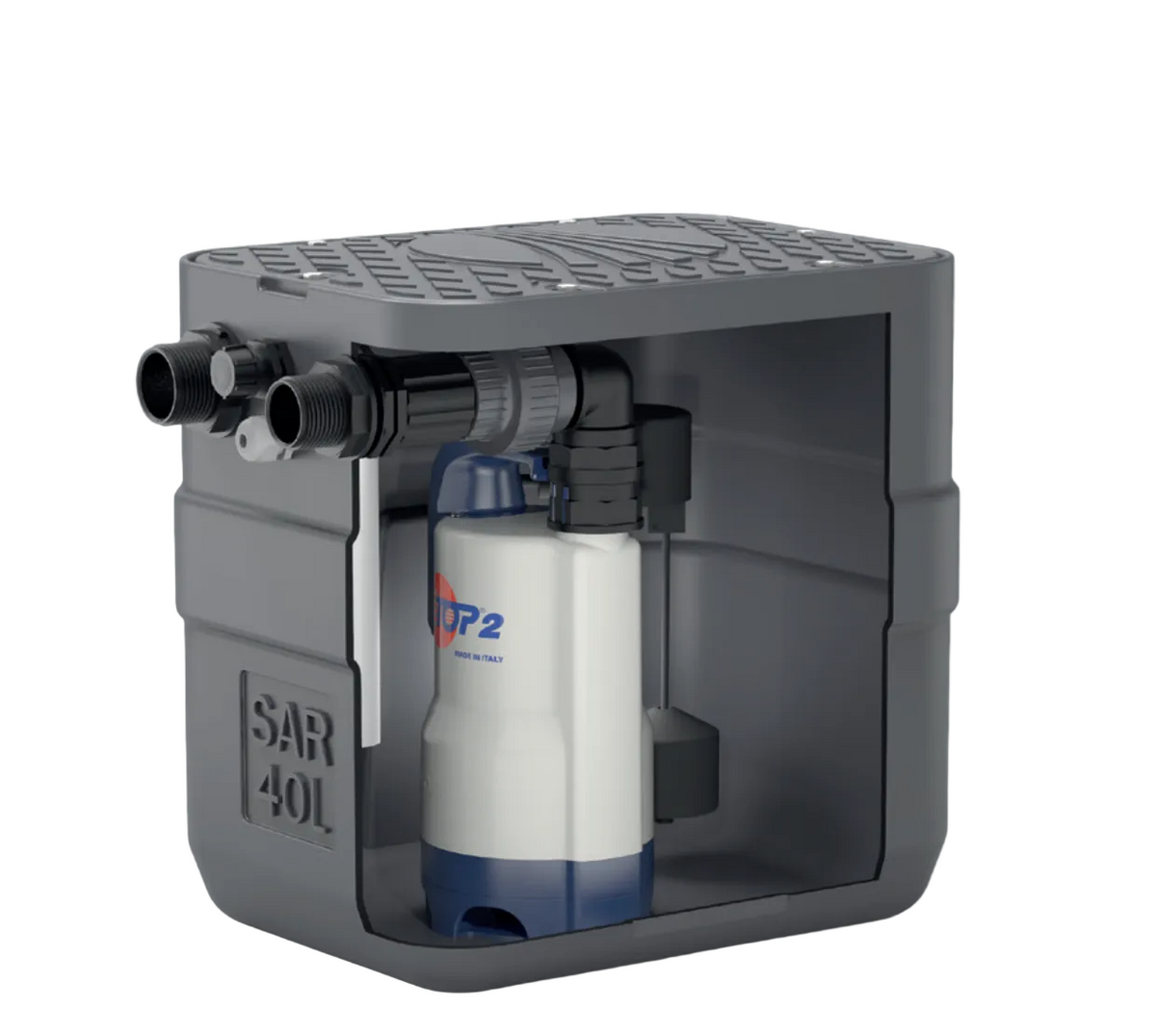 Pedrollo 40L SAR 40-TOP 2-VORTEX Waste Water Lifting Station 240V Single Phase