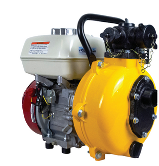 HONDA GX200 FIRE FIGHTING PUMP - TWIN IMPELLER ELECTRIC START
