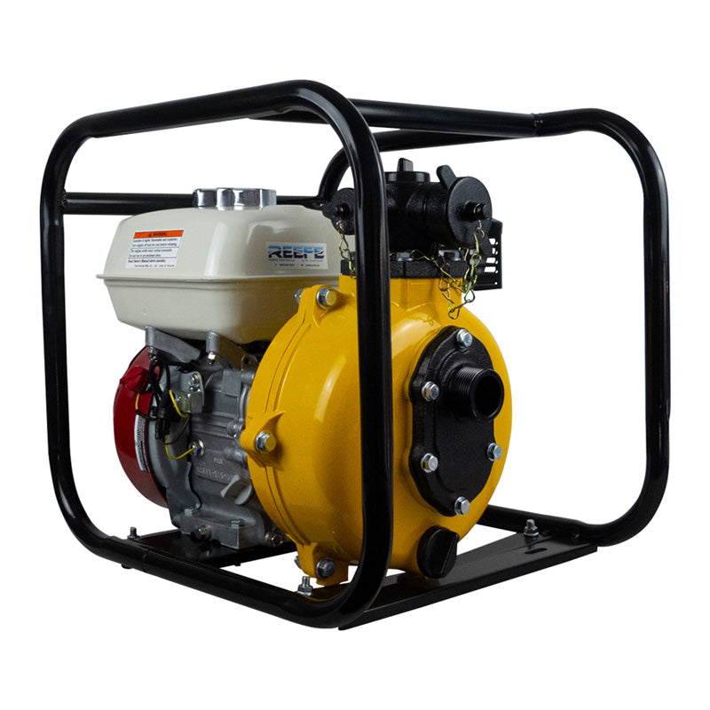 Twin Impeller Honda GX200 Powered Water Transfer Firefighting Pump RPP15TR-RF With Rollframe
