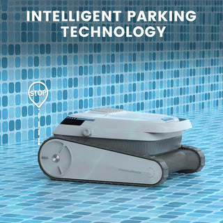 Robo-Tek Robo-Charge Cordless Robotic Pool Cleaner intelligent parking technology