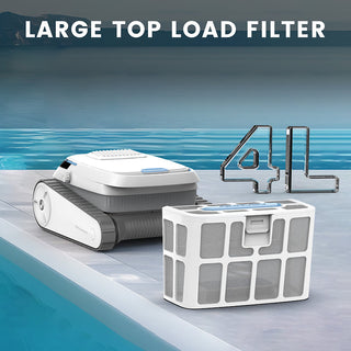 Robo-Tek Robo-Charge Cordless Robotic Pool Cleaner load filter