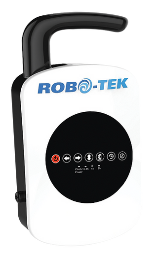 Robo-Tek Robo Plus V2 Robotic Pool Cleaner with Remote & Caddy remote