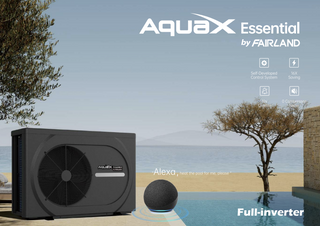 Fairland 24kW Aqua X Wi-Fi Essential Pool Heat Pump Inverter Heater & Cooler