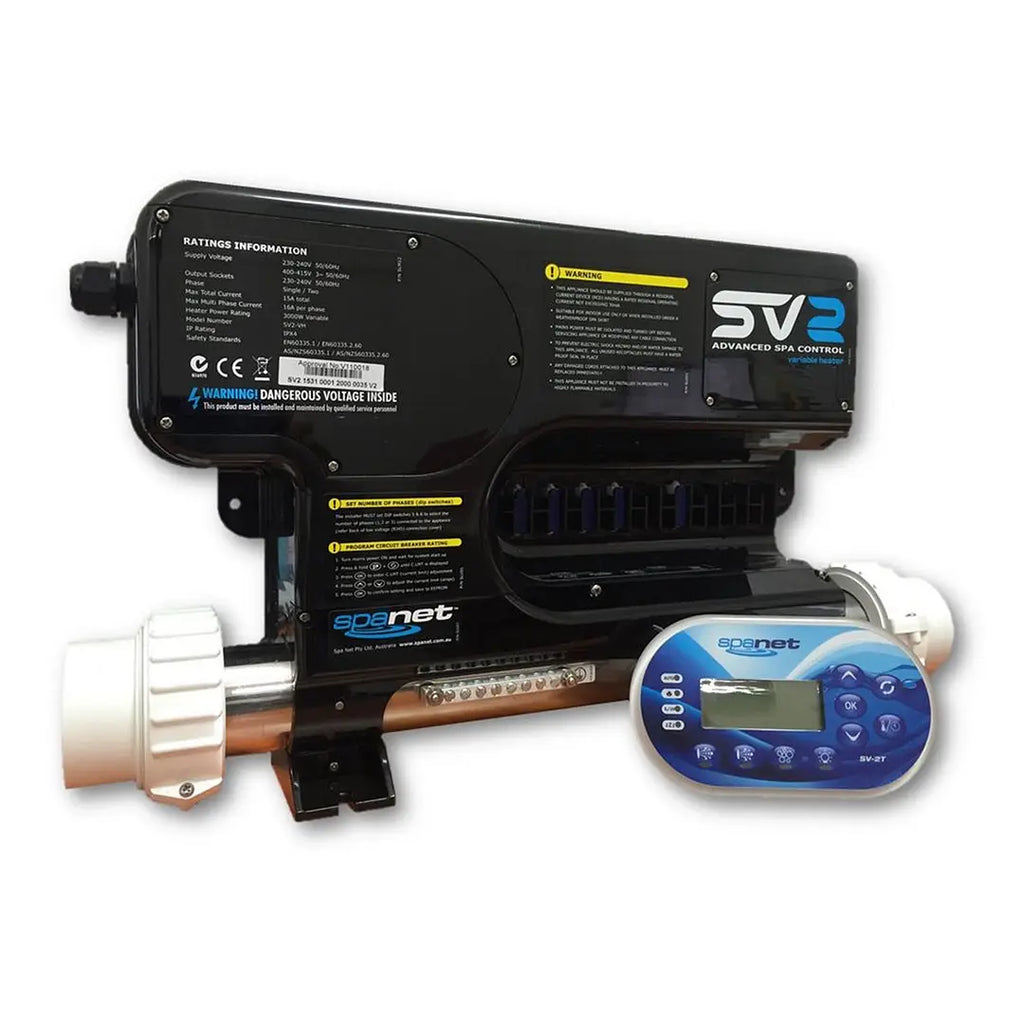 Spanet SV2 Variable Heat Controller With Touchpad – Waternex Australia