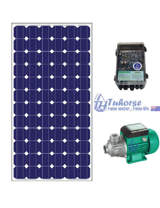 Tuhorse Solar Jet Pump 210W + 400W Solar Panel Package 2,100L/h