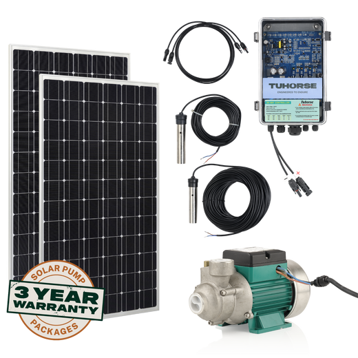 Tuhorse Solar Surface Jet Pump 210W solar surface jet pump complete kit