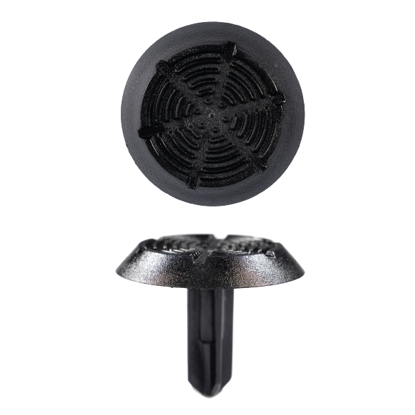 Polymeric tactile indicator studs black